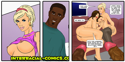 Interracial Orgy Time - Cuckold Comics